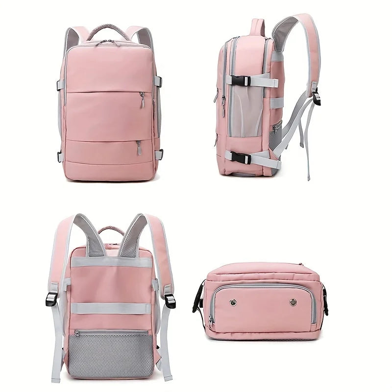 Mochila impermeável! Grande capacidade com armazenamento de sapatos, multicamadas, , seca e úmida separação, bolsa feminina